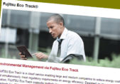 Software ayuda a las empresas a reducir su huella energética fujitsu-ecotrack