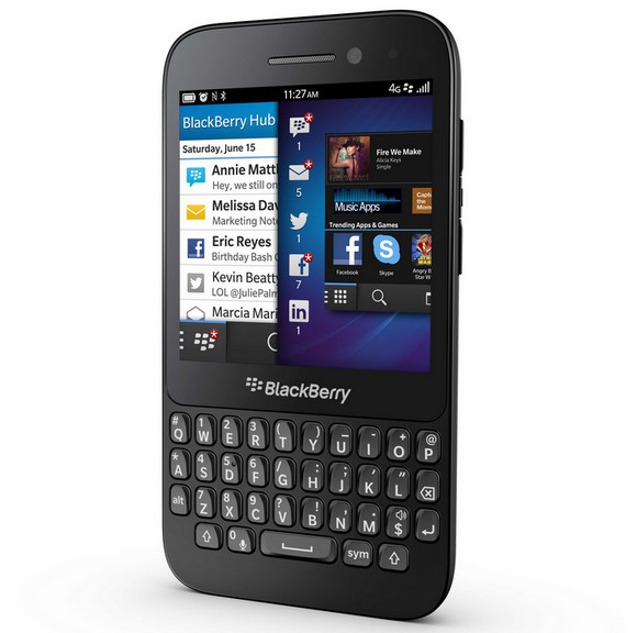 BlackBerry Q5 rojo