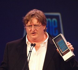 Gabe Newell, CEO de Valve (Fotografía de Wikipedia, Creative Commons)