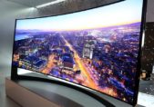 Samsung presenta televisor de 85 pulgadas que se vuelve curvo al tocar un botón Samsung 105 inch CURVED UHD TV