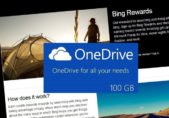 Microsoft ofrece 100 GB de espacio en OneDrive a usuarios del buscador Bing Bing rewards onedrive