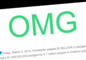 Kickstarter supera la marca de los 1000 millones de dólares Kickstarter mil millones