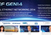 Once nuevos patrocinadores se suman al evento Global Ethernet Networking 2014 (GEN14) del MEF MEF-GEN14