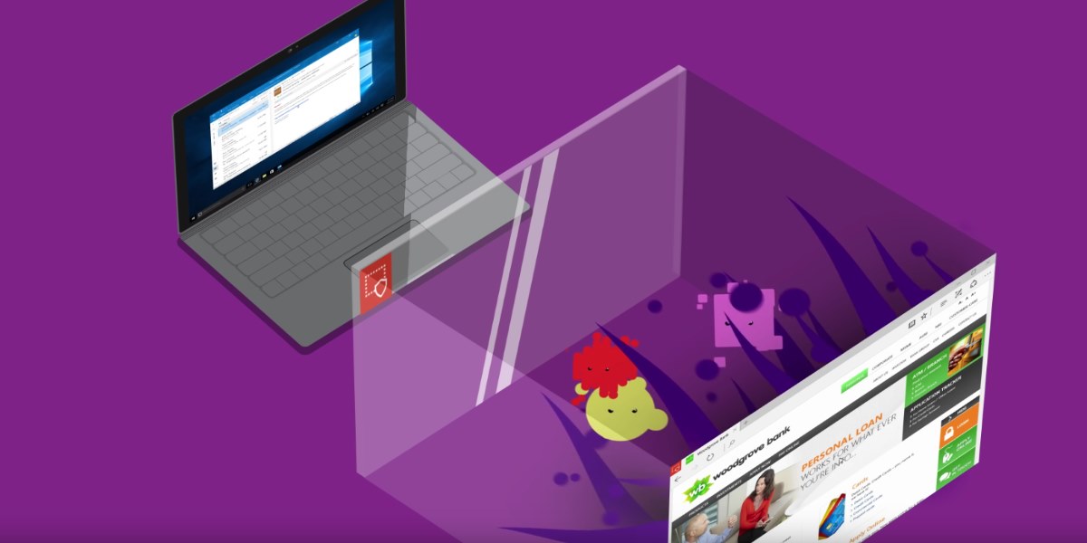 Microsoft colocará Edge en máquina virtual para bloquear ataques Windows Defender Application Guard