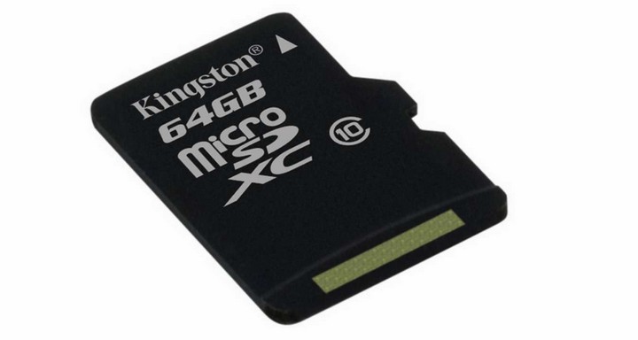 Kingston  presenta nueva tarjeta de memoria micro SDXC Clase 10 de 64GB