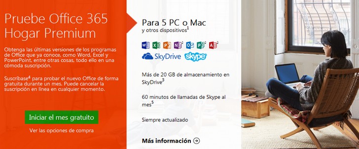 Microsoft lanza Office 365 Hogar Premium