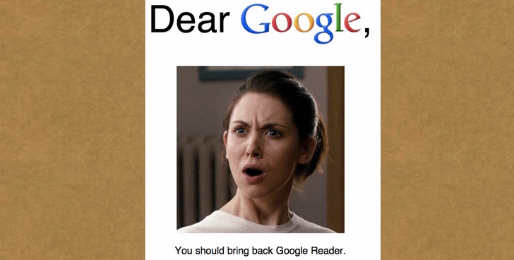 Google descontinuará Google reader a partir del 1 de julio