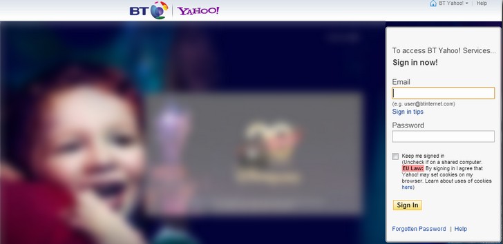BT abandona cooperación con Yahoo debido a desprotección de e-mail
