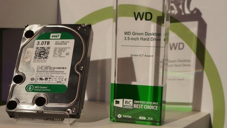 WD obtiene premio por sus discos amigables con el medio ambiente