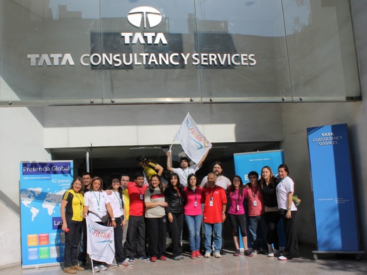TCS Chile se une al desafío “Fit4Life”, un programa de ejercicios que suma puntos para donaciones benéficas