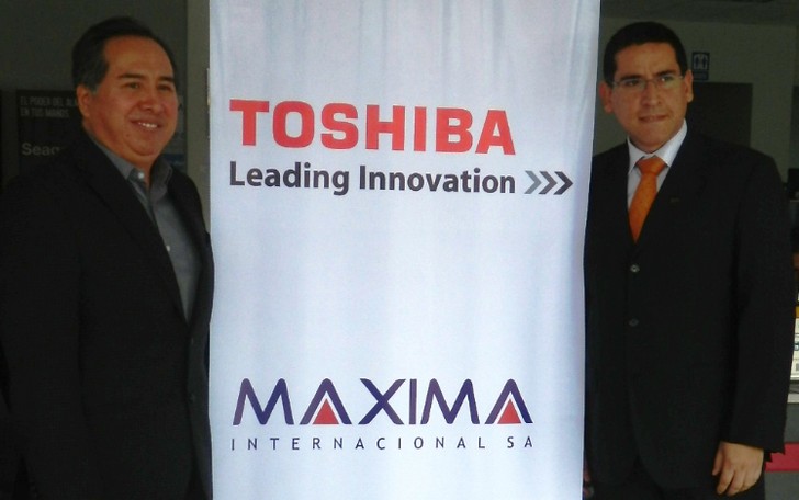 Toshiba incorpora a Máxima como nuevo distribuidor