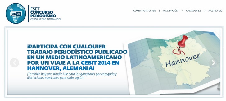 Este jueves finaliza el plazo de inscripción al Concurso de Periodismo ESET en Seguridad Informática