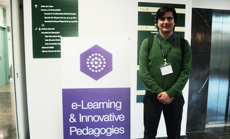 Profesor USM expuso en España modelo tecnológico para práctica docente en mundos inmersivos