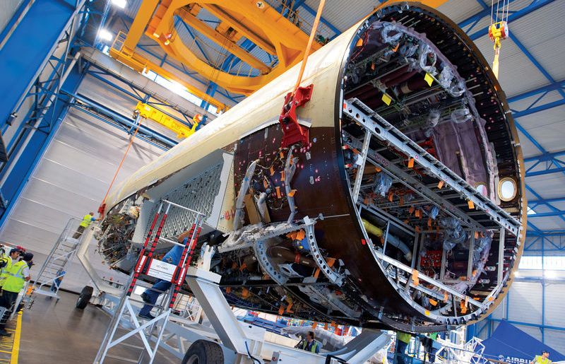 El software LMS de Siemens es utilizado para  el análisis estructural de aviones Airbus