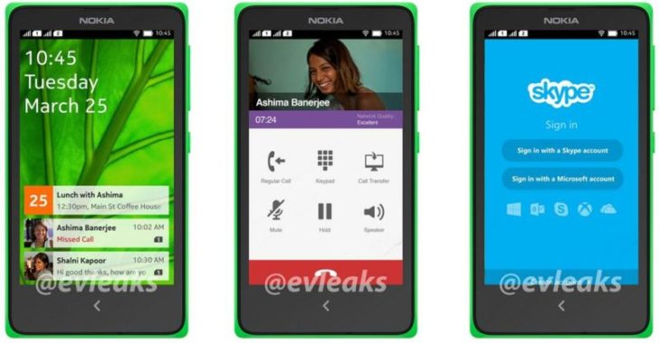 Evleaks Nokia Android