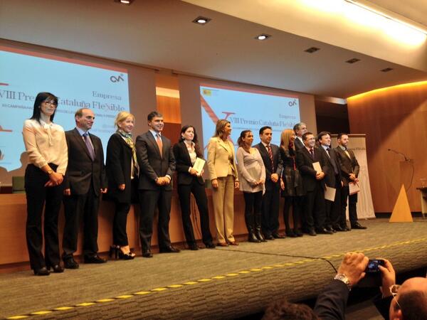 La tecnológica Flumotion, galardonada en los Premios Cataluña Empresa Flexible