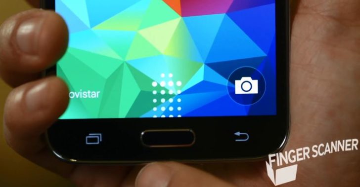 samsung galaxy s5 finger scanner