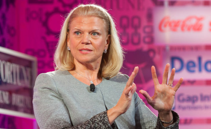 Ginni Rometty presidenta y Directora General de IBM