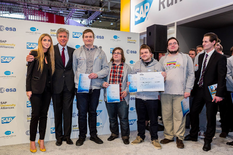 SAP y la Agencia Espacial Europea anuncian el nombre de los ganadores de la primera edición del concurso ESA App Camp