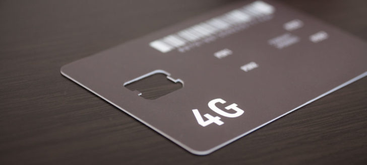 Tarjeta SIM con 4G