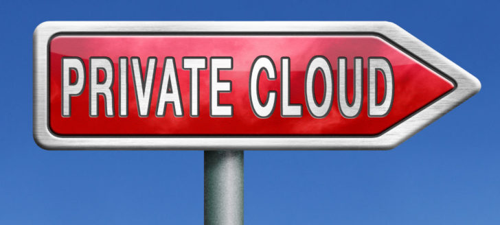 Señal con nube privada