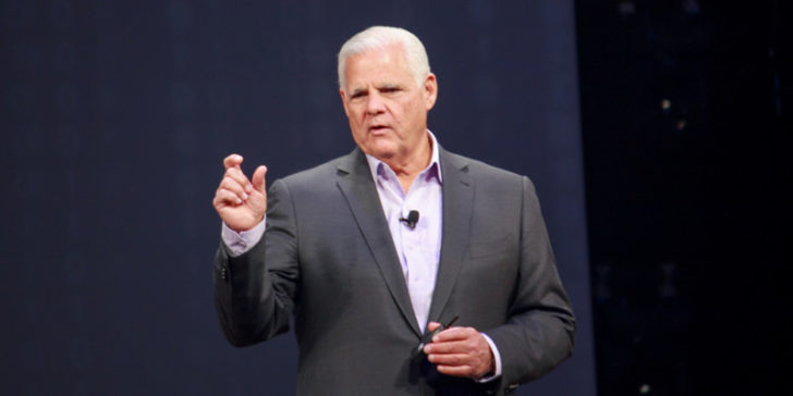 Fotografía de Joe Tucci, CEO de EMC