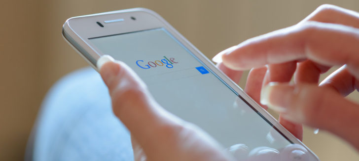 Google y smartphone