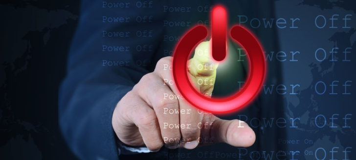 Boton de encendido virtual