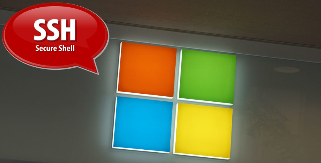 Microsoft will support SSH in Windows