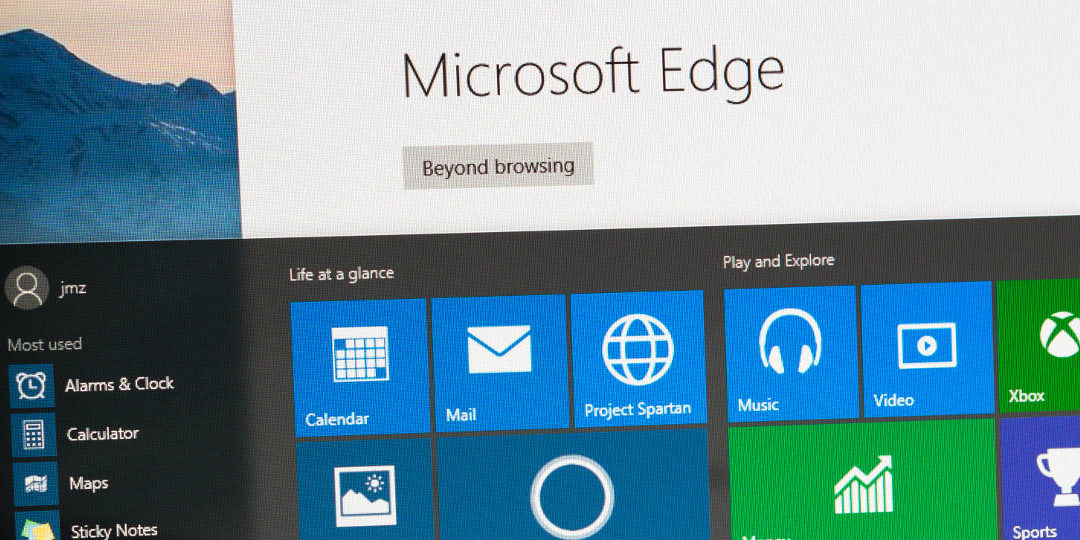 Débil debut para Microsoft Edge