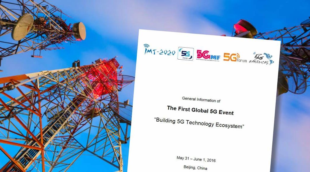 Anuncian el primer evento global sobre el ecosistema de 5G