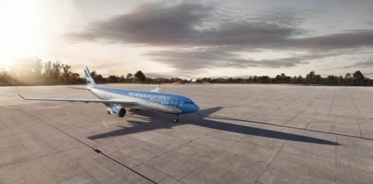 Aerolineas Argentinas avion