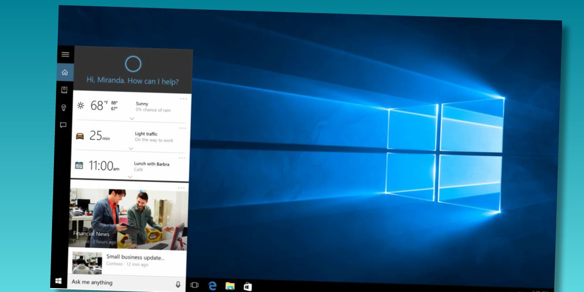 Cortana no Google