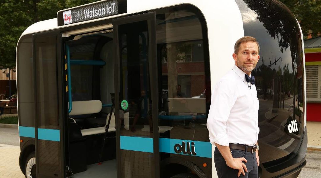 IBM presenta “Olli”, el primer vehículo autónomo que aprovecha el poder de Watson