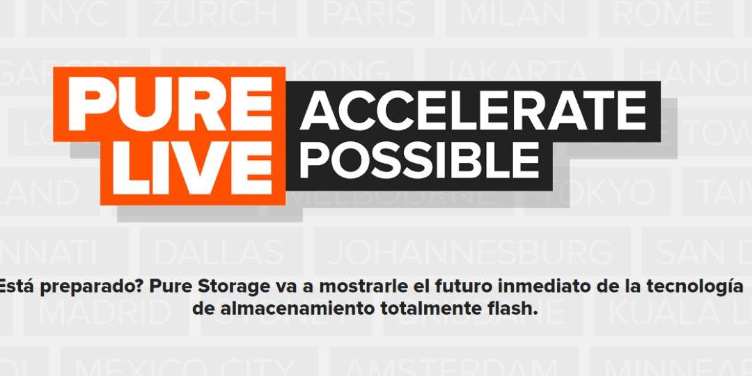 Pure Storage trae a Madrid la tecnología más disruptiva para transformar el centro de datos