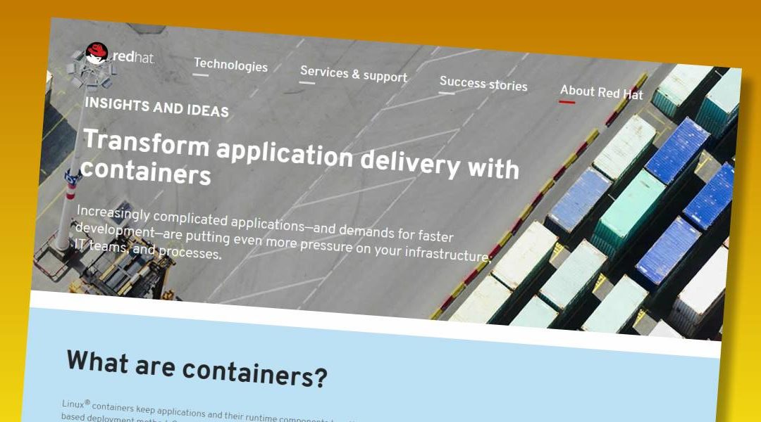 Red Hat propone reducir dependencia de herramientas Docker externas con Ansible Container