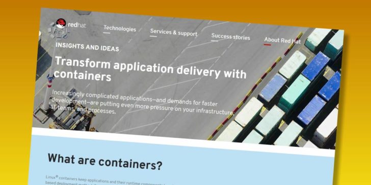 Red Hat containers