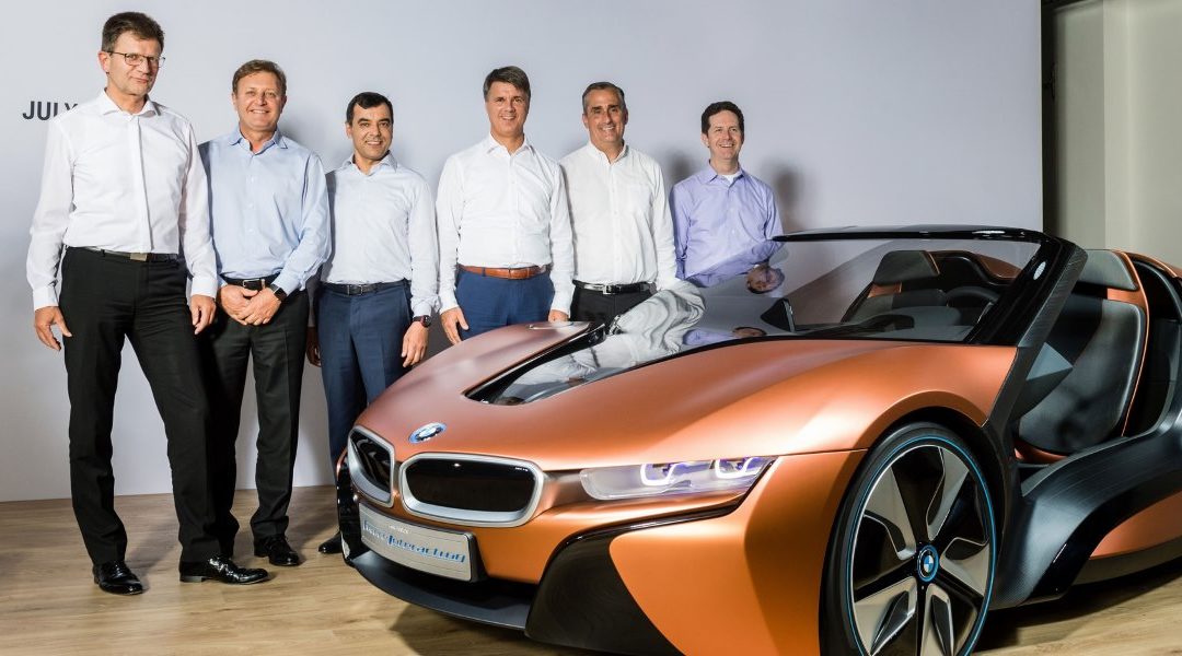 Intel BMW Group y Mobileye vehiculo autonomo