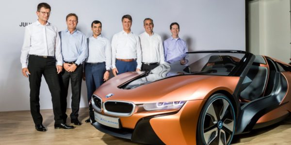 Intel BMW Group y Mobileye vehiculo autonomo