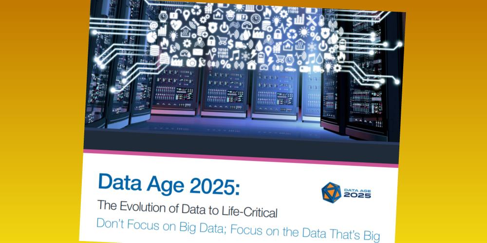 El volumen de datos total a nivel mundial aumentará en 10 veces para 2025