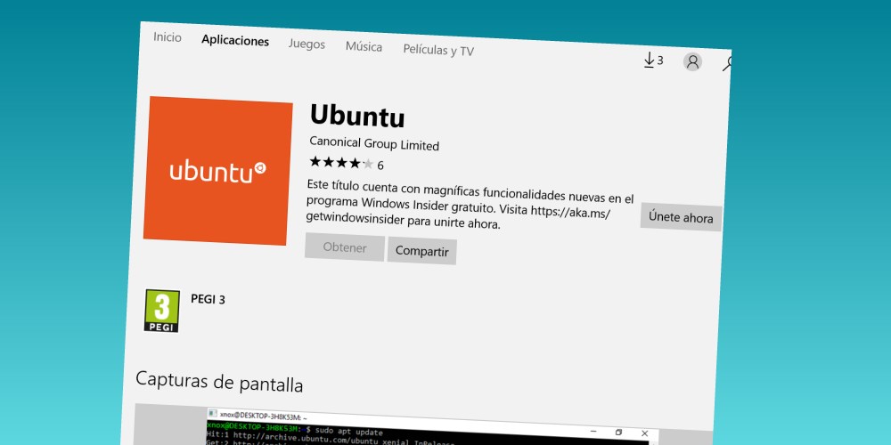 Ubuntu Linux, compatible con Windows 10, ya puede ser descargado desde Windows Store