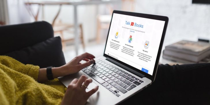 Google talk to books