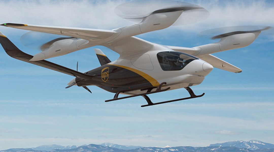 UPS utilizará a gran escala aviones eléctricos con autonomía de 400 km