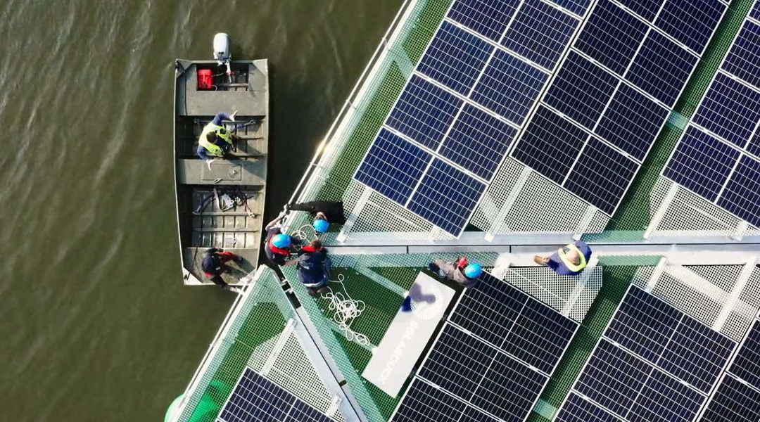 Aceleran el desarrollo a gran escala de la energía fotovoltaica flotante en el mar