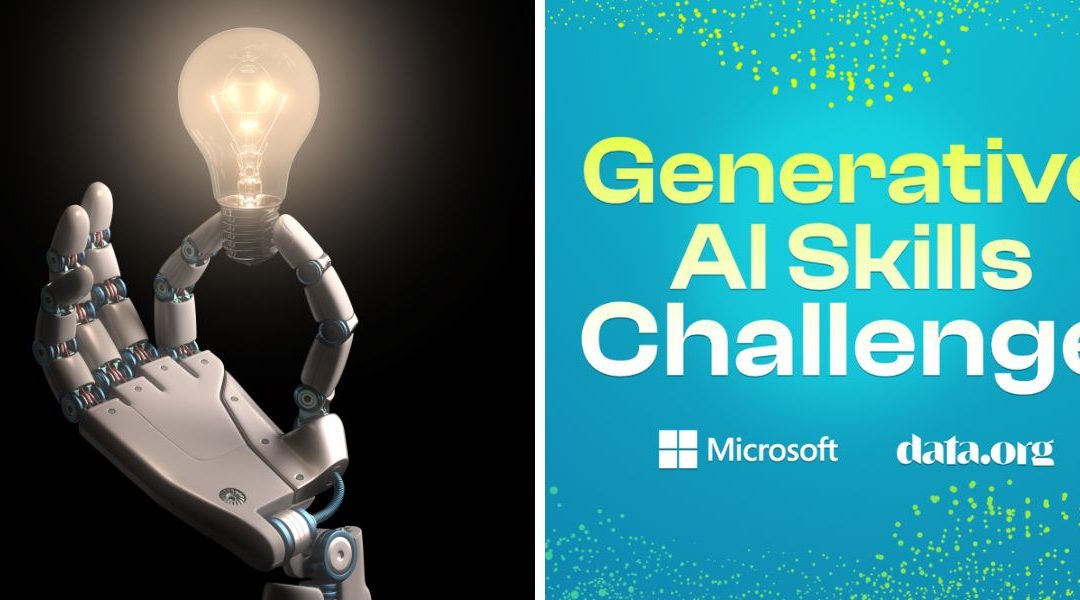Microsoft y data.org lanzan iniciativa global para capacitar a trabajadores en IA generativa