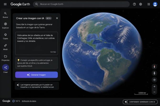 Google retira en un día el generador de imágenes de Google Earth
