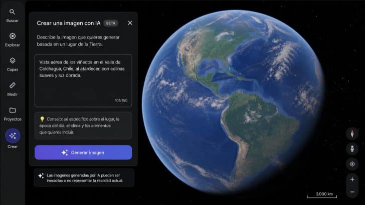 Google retira en un día el generador de imágenes de Google Earth