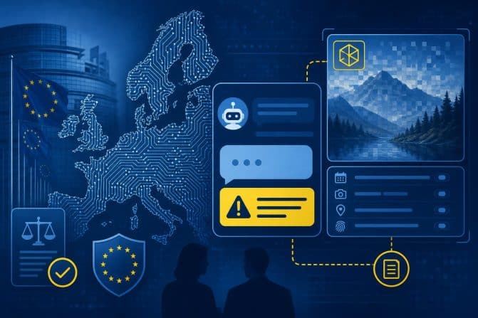 La Unión Europea activa sus reglas de transparencia para sistemas y contenidos de IA