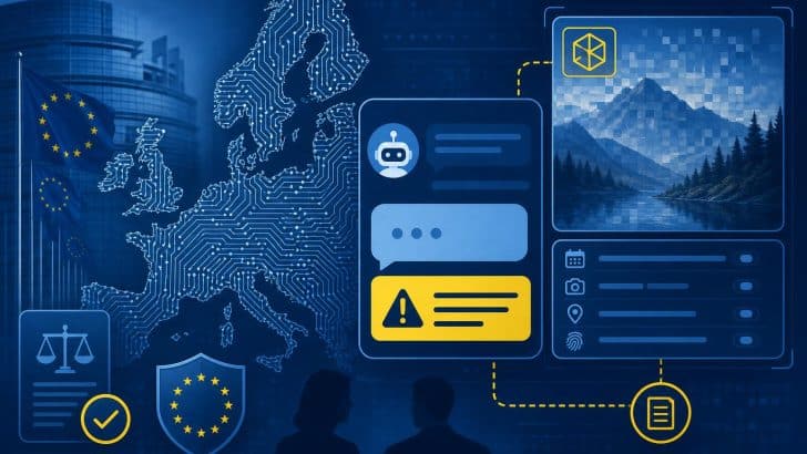 La Unión Europea activa sus reglas de transparencia para sistemas y contenidos de IA
